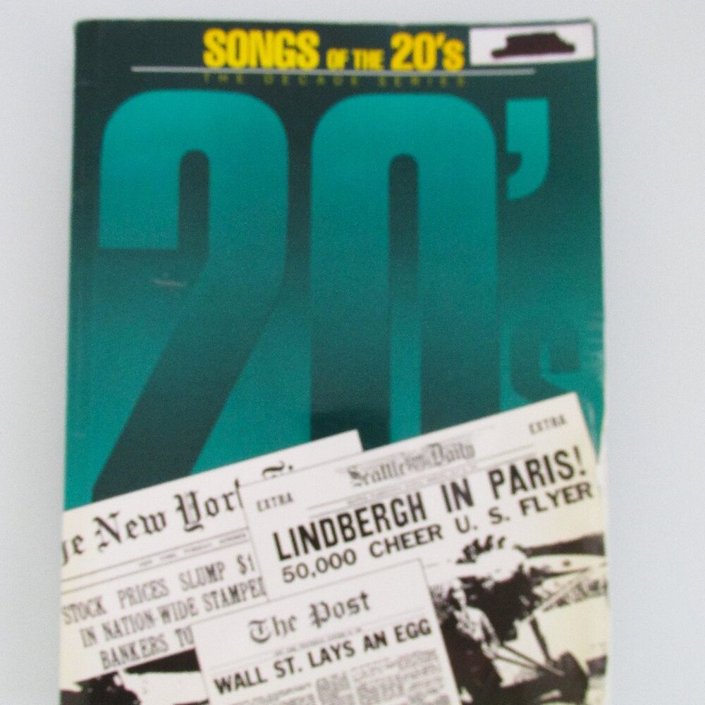 Songs of the 20's (The Decade Series) Sheet Music Songbook